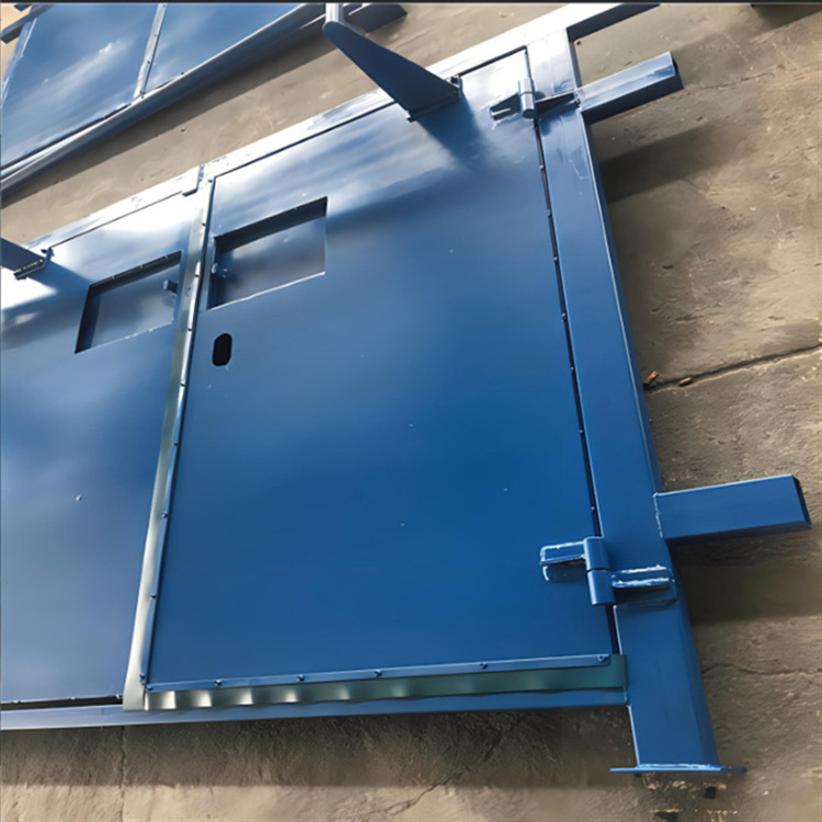 Minería totalmente automática sin presión puerta cerrada puerta de aire túnel puerta de aire puerta de bisagra precio