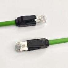 Pure copper RJ45 straight head network cable crystal head