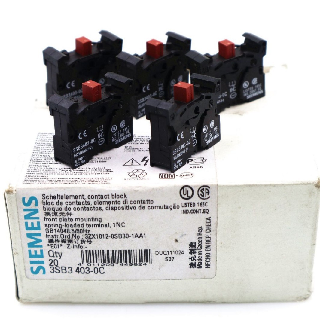 现货原装正品德国西门子3SB3403-0C