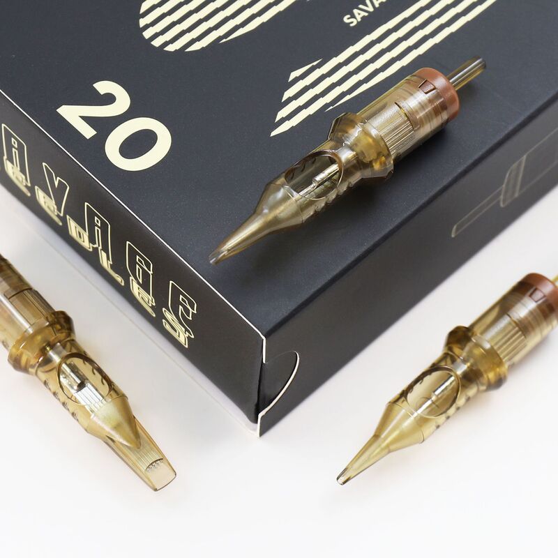 SAVAGE Savage Tattoo Needle Cartridge Cross-border New Tattoo Needle Tattoo Eyebrow Needle Cutting Line Fog Integrated Needle Tattoo Needle