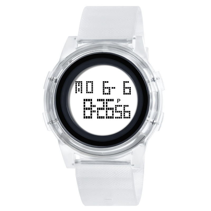 Moda estudiante de secundaria deportes reloj electrónico tendencia multi-funcional alarma luminosa al aire libre reloj electrónico fábrica al por mayor