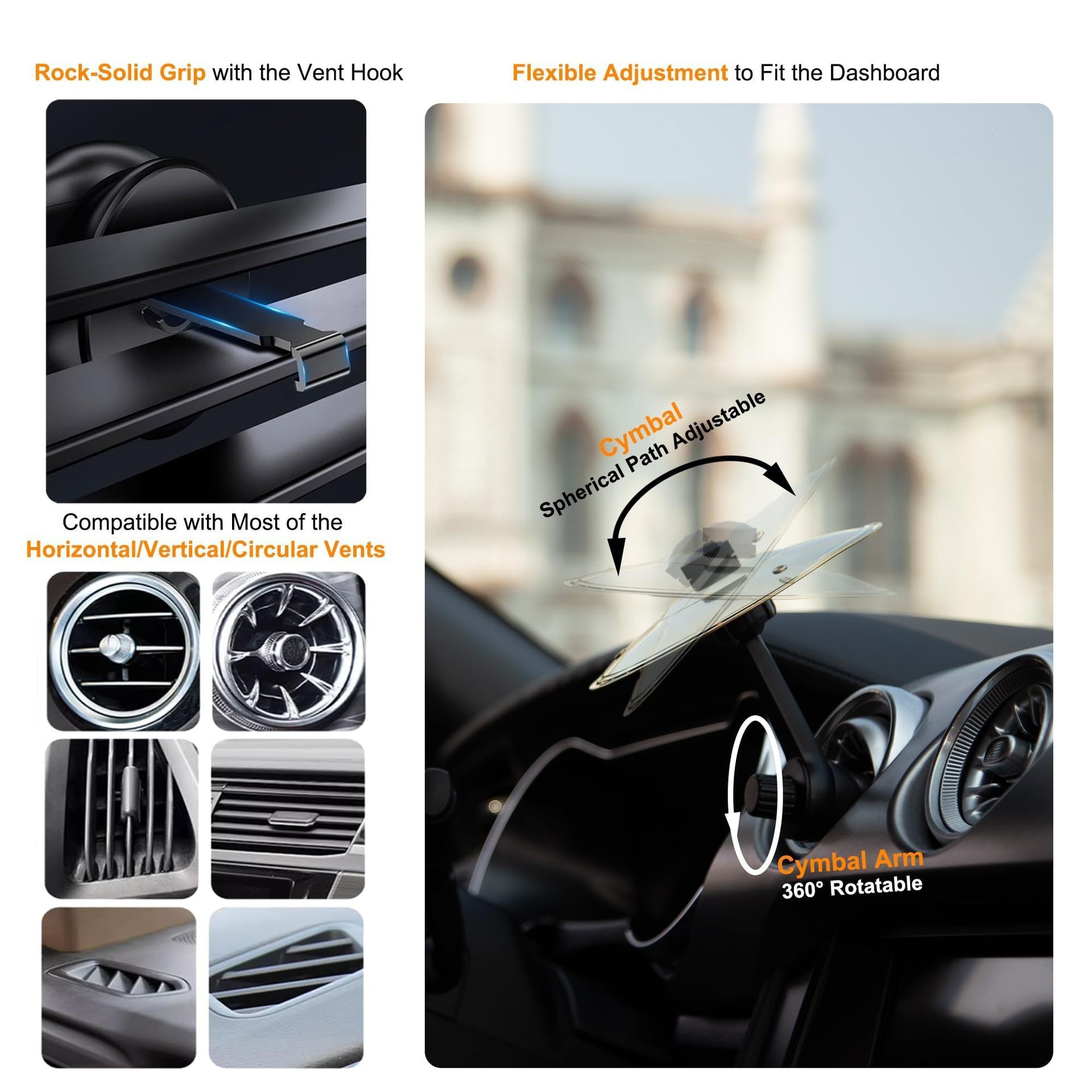 Car Dashboard Mini Musical Instrument Air Vent Decoration Toy Car Decoration Ornament Small Instrument