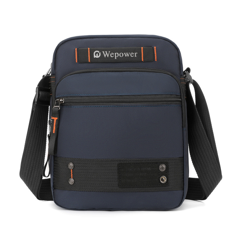 WEPOWER nuevo bolso de mensajero bolso de hombro para hombre bolso de hombre impermeable y resistente al desgaste multicapa bolso de viaje de ocio ligero