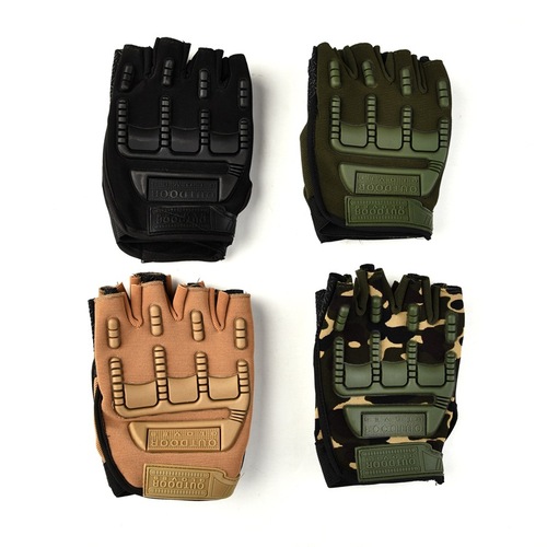 Foreign trade cross-border seal tactics half-finger gloves for men tactical training outdoor cycling special forces adult and children kids