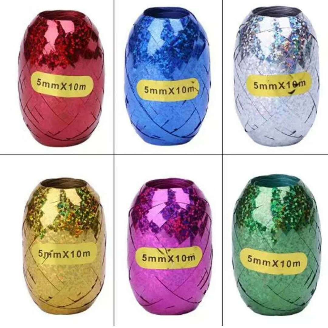 Suministros de boda al por mayor en forma de huevo globo cinta corbata globo cuerda láser globo color cinta 6/paquete gran cantidad y excelente precio