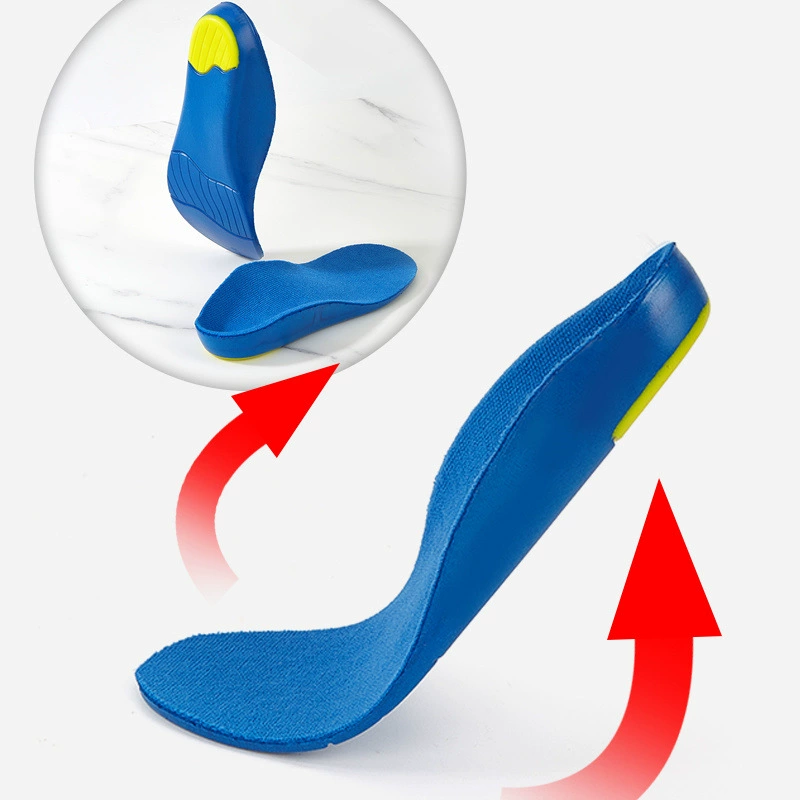 Пенополиуретан арочная стелька детская При плоскостопии внутри и снаружи растопы стелька для поддержки свода стопы Varus коррекция детская
