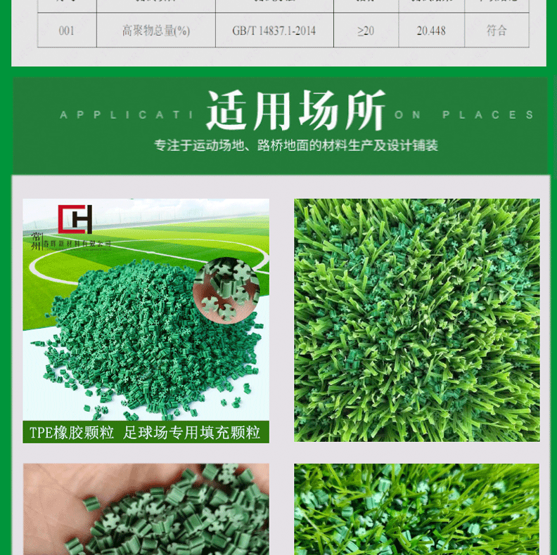 热塑性弹性体 TPE橡胶颗粒 草坪填充颗粒 足球场草坪填充颗粒-阿里巴巴