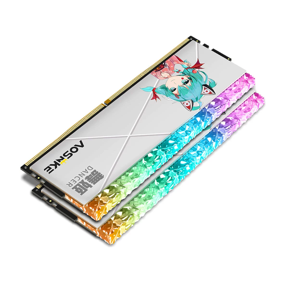 奥森柯 RGB 灯条 DDR4 16G 32G 3200 3600 生光 同步桌面电脑套条