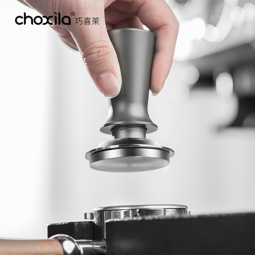 Elastic press coffee press hammer stainless steel constant force press hammer 51/53/58mm coffee machine supporting tools