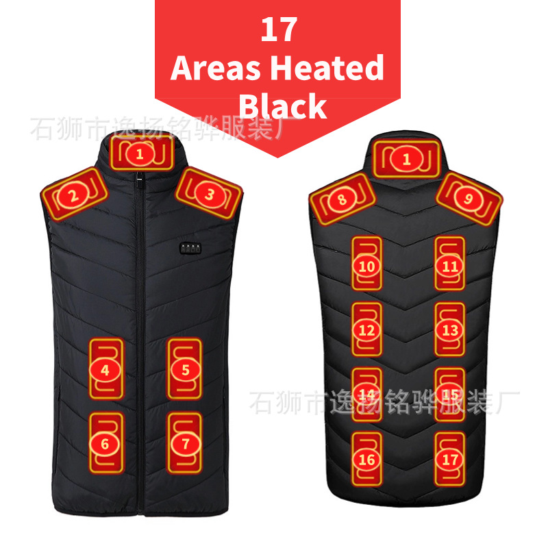 4개의 컨트롤 검정색 - 영역 17(USB/DC 듀얼 인터페이스)