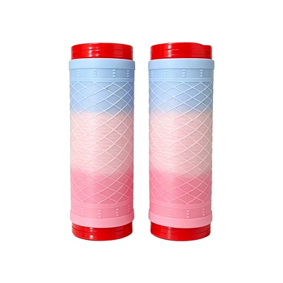 Motorcycle Handle Cover, Universal gradient color shock-absorbing handlebar