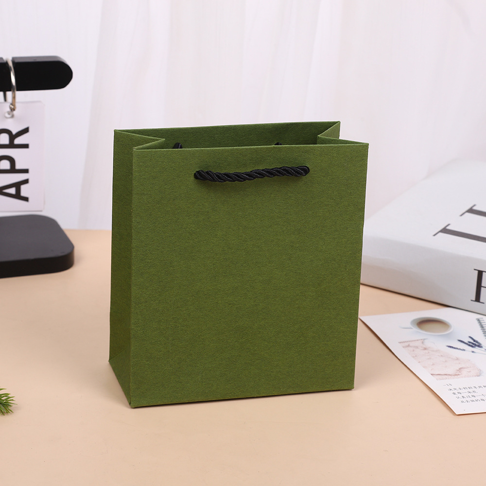 녹색 핸드백;14.5*6.5*15.5