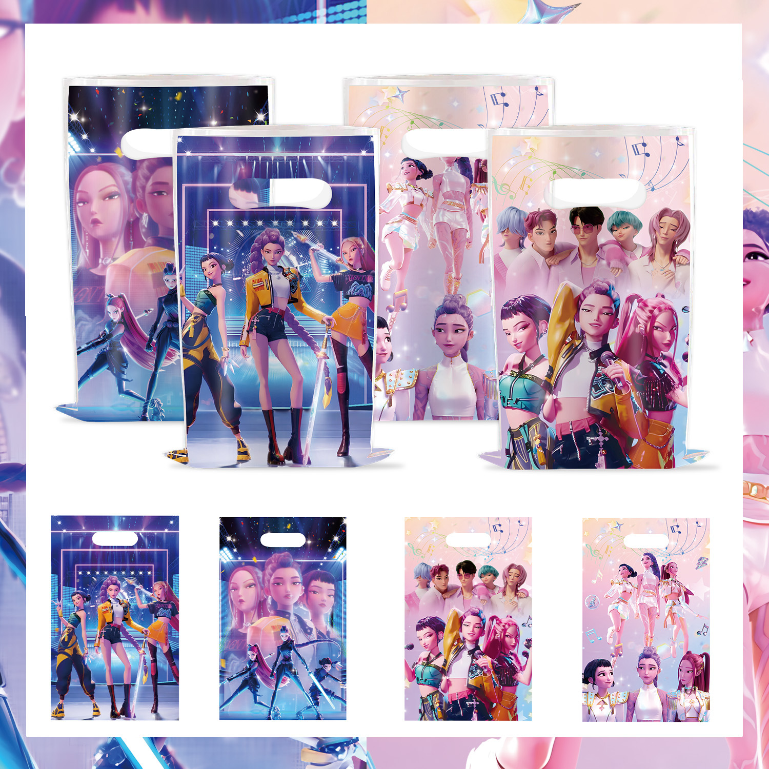 Amazon New Product Multi-Theme Series Gift Bags Birthday Party Supplies Decorative Candy Bags Return Gift Bags Gift Bags