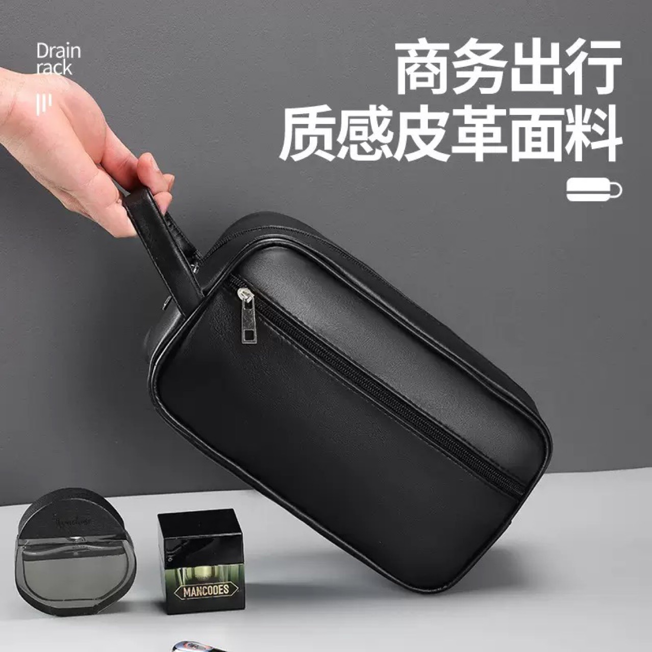 Bolsa de lavado de viaje transfronterizo bolsa de almacenamiento multifuncional para viajes de gran capacidad impermeable de viaje de negocios image 2