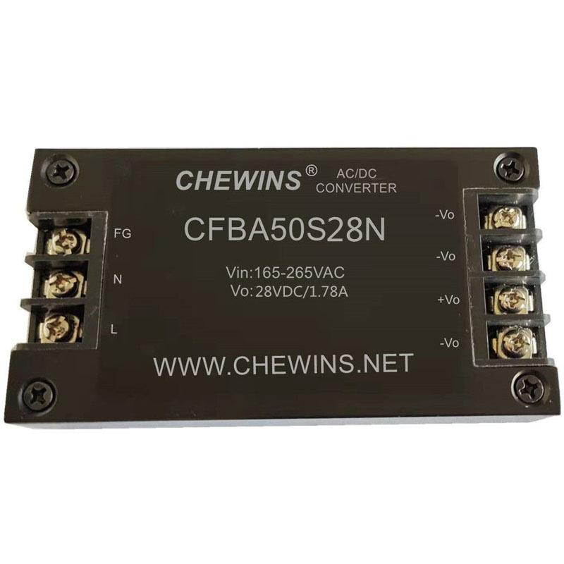 AC-DC电源模块165-265V输入220V转36V输出50W隔离便装CFBA50S36N