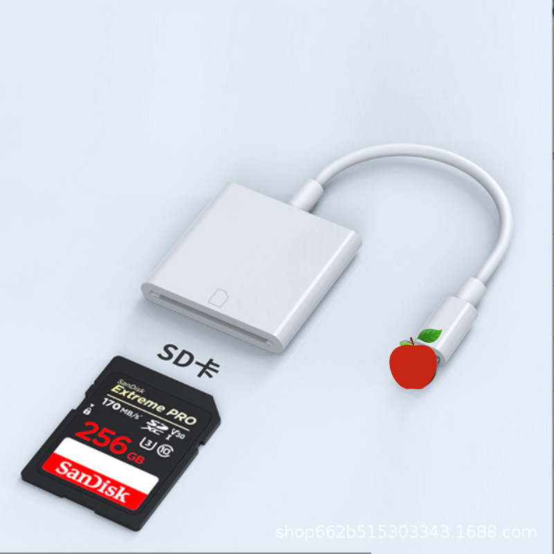 Teléfono móvil Android Cámara SDtf tarjeta de memoria tarjeta 2-en-1 lector OTG adaptador ordenador U disco función móvil