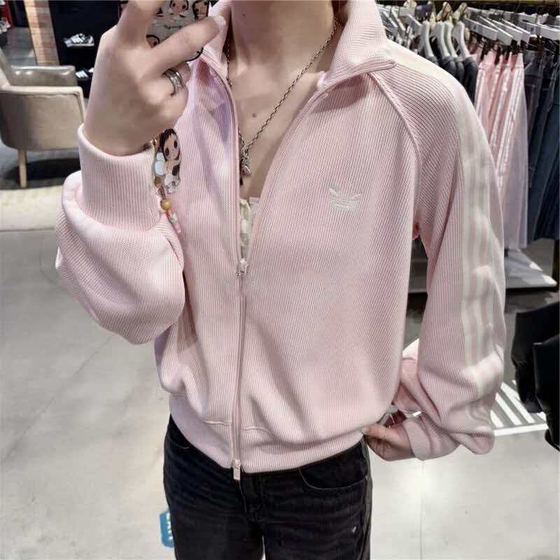 Cross-border replica of the original classic three-leaf clover sports jacket for women, embroidered logo, casual cardigan, knitted coat, cotton top Cross-border replica of the original classic three-leaf clover sports jacket for women, embroidered logo, casual cardigan, knitted coat, cotton top