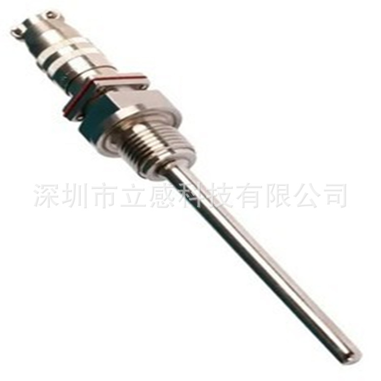 航空插件式铂热电阻 Pt100热电阻 WZP-270 螺纹16*1.5温度传感器
