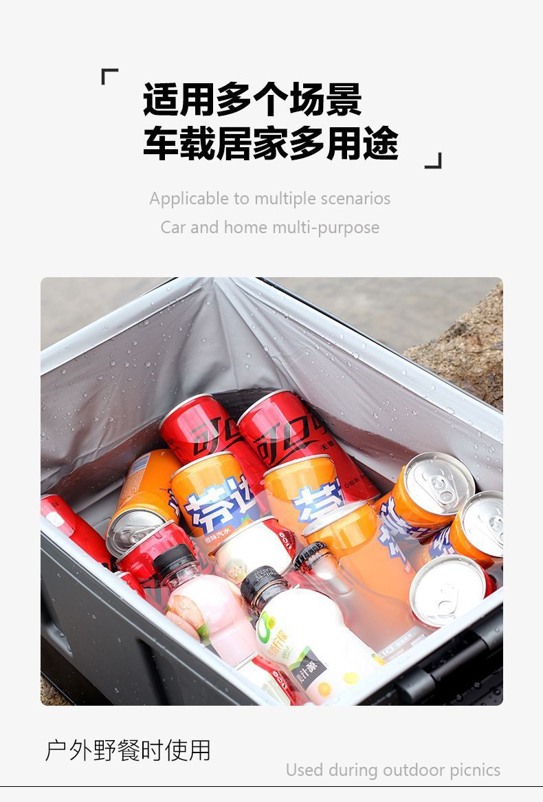Car Storage Box Inner Bag Storage Bag Outdoor Camping Storage Box Organizer Bag Foldable Waterproof Bag Wholesale