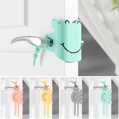  Close the Door Cushion Silent Lock Sleeve Bedroom Door Loosely Closes Not Close to Door Clamp Pad Room to Prevent Wind from Blowing Door Mat
