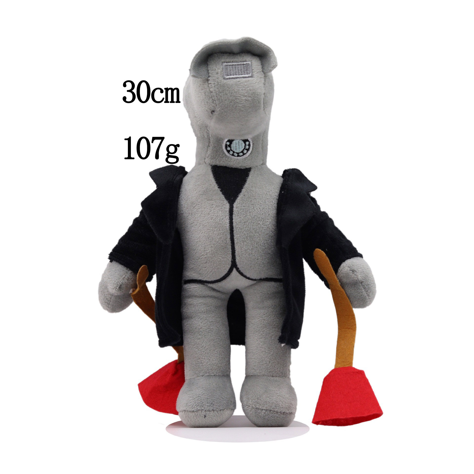 Transfronterizo nuevo inodoro persona Monitor persona audio persona peluche juguete skibidi aseo muñeca de peluche