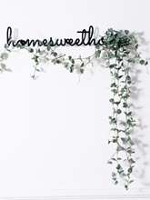 北欧ins创意家居铁艺字母墙面墙壁装饰挂件店铺壁挂