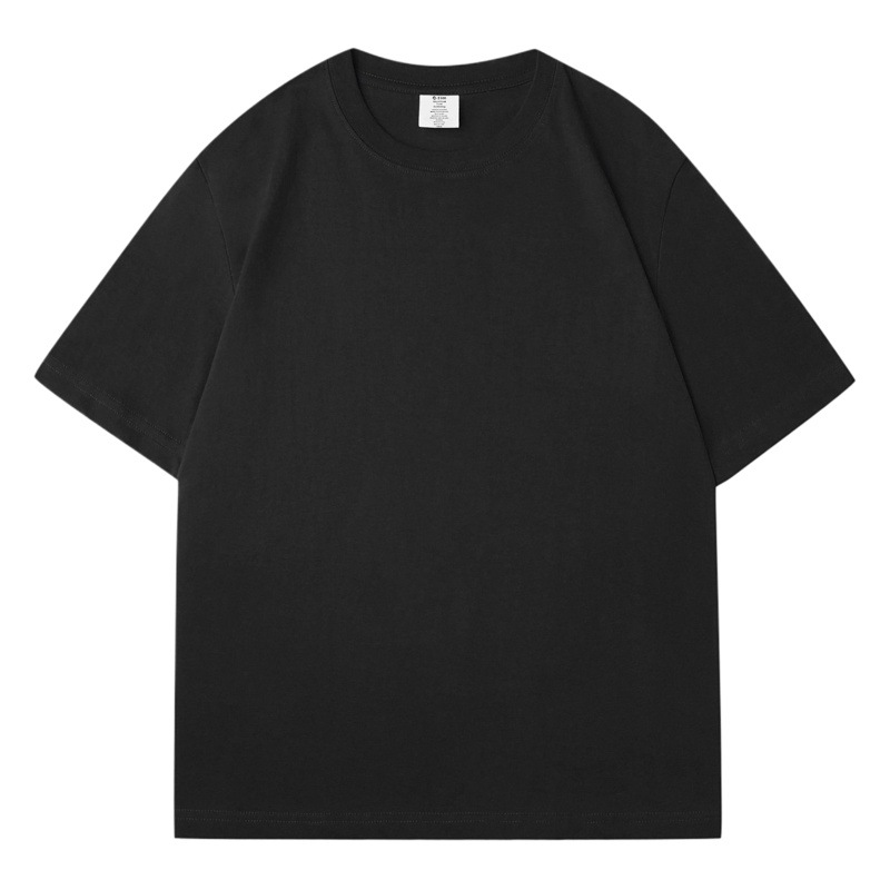 220グラム重ポンドゆるい丸首半袖夏対外貿易tシャツ独立駅SHEIN男女上着カスタムロゴ