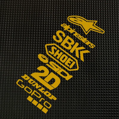 Stickers – Motorcycle wheel hub - style-dreflective-shimmering-gold-buy-any-two-and-get-20-off