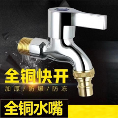 洗濯機蛇口延長304ステンレス家庭用二重用銅4分単冷延長ノズル弁芯工場