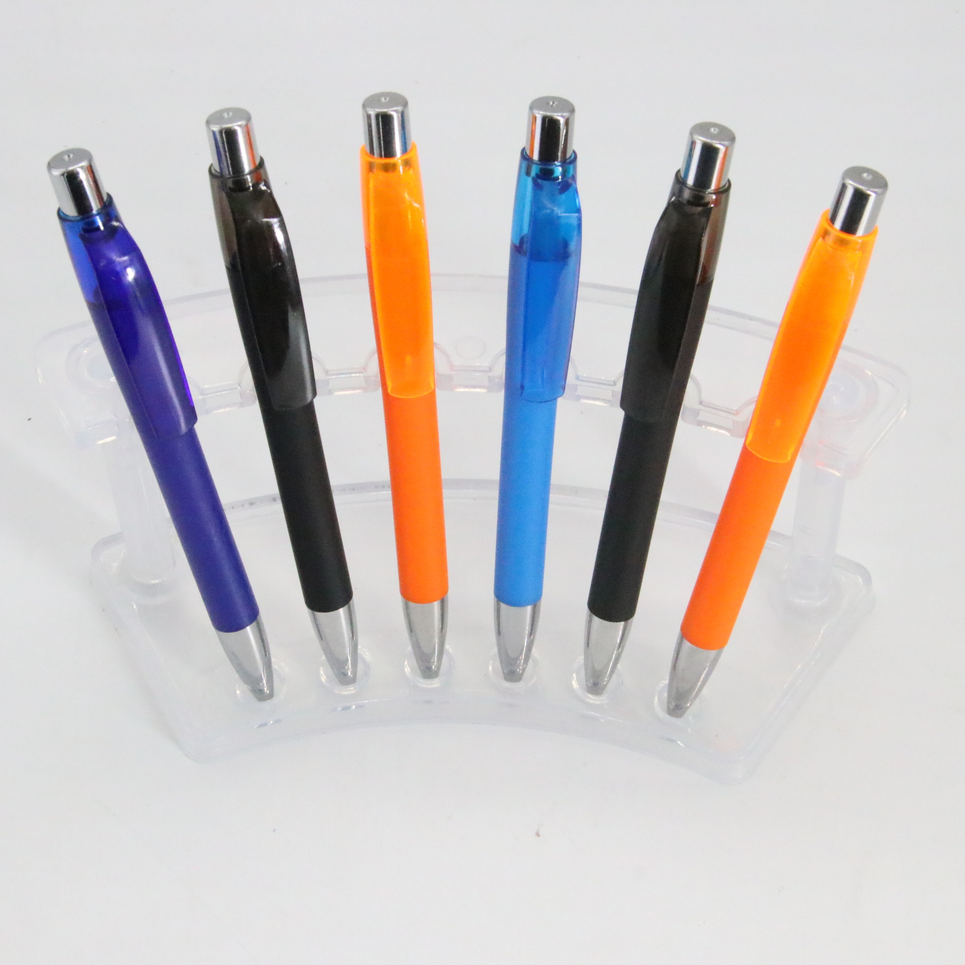 Prensa bolígrafo bala recarga pluma de plástico cuerpo láser logotipo fábrica al por mayor Oficina escuela suministros