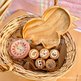 �S��ֱ�N�ͻľ�|ӡ�� ��ͯDIYľ����ߙ�ľľ����Ƥ���w���b�