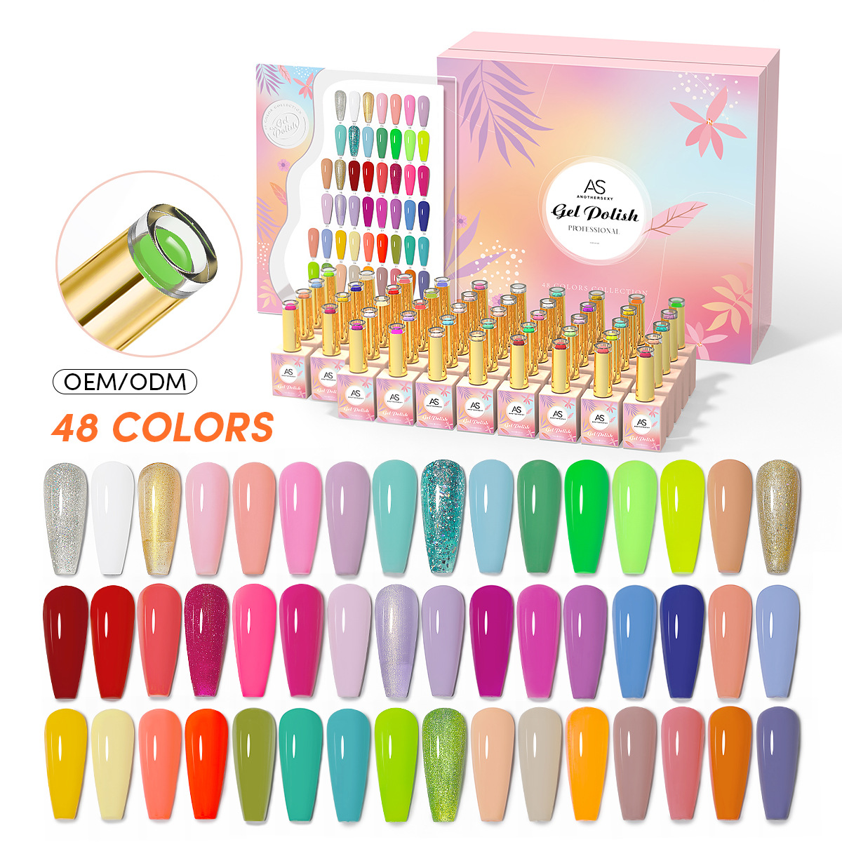 Fluorescence nail polish for manicure
