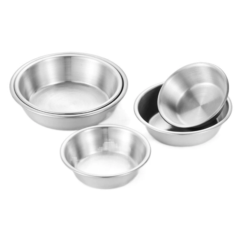 304 из нержавеющей стали утолщенное однослойное блюдо золотой горячий горшок шведский стол ресторан соус блюдо бытовой соус блюдо пепельница