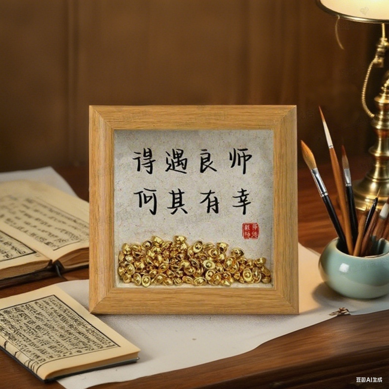 送老师礼物相框办公桌摆件教师节创意摆台纪念品谢师礼桃李天下|undefined