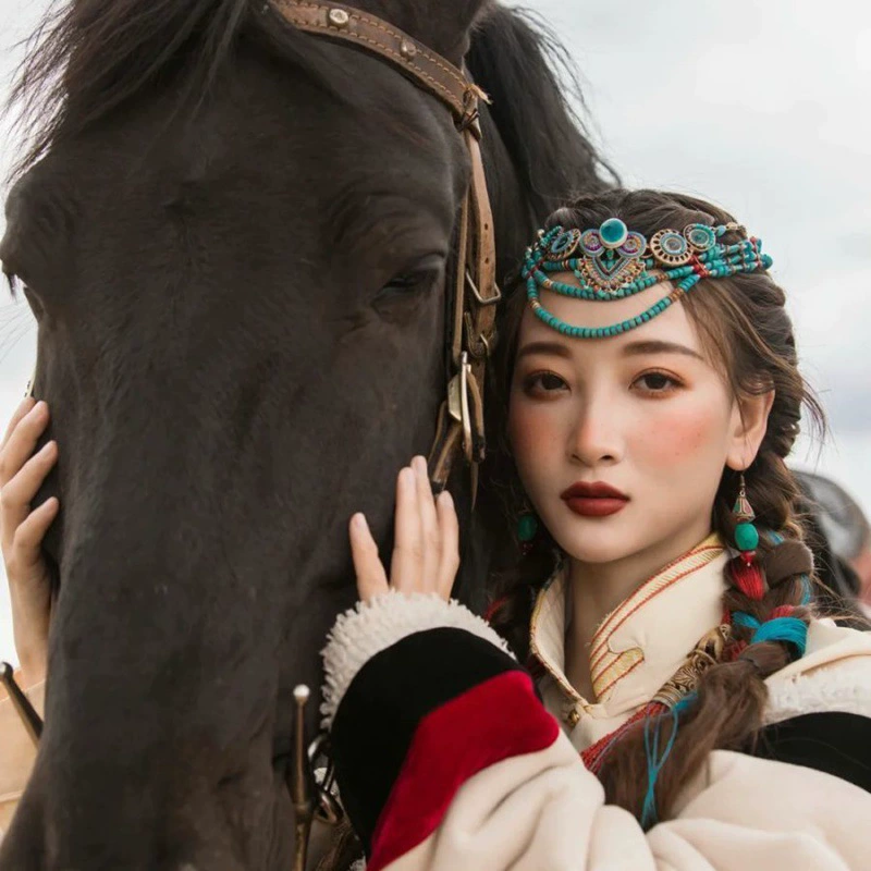 Ethnic children's hair accessory from Yunnan province, ethnic style, boho style