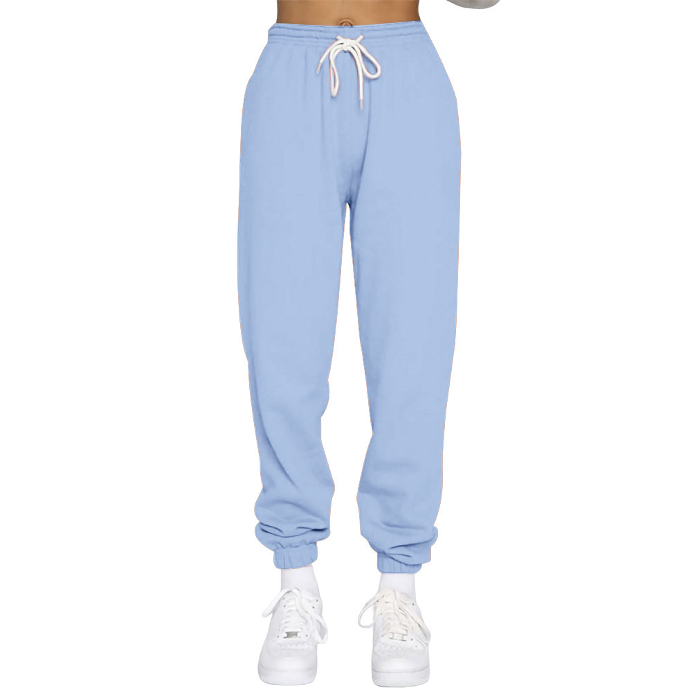 Women's Fashion Solid Color Cotton Polyester Zipper Patchwork Pants Sets display picture 35