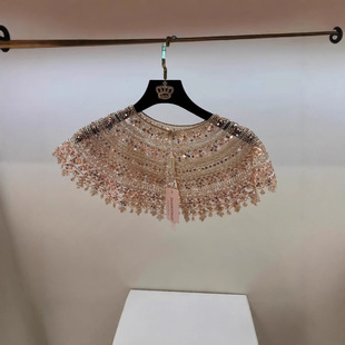 Cross Border 1920s Dillions Sequin Shawl Mesh Sequin Short Dress Prom Shawl Dress Vandas