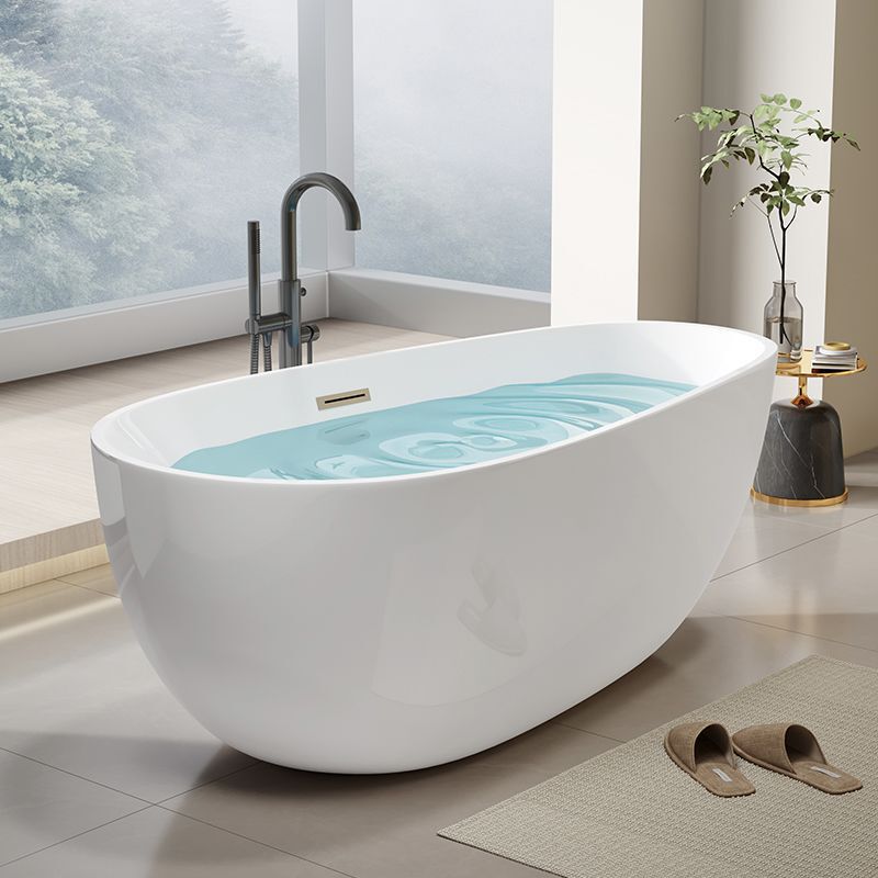 Home-Use Adult Acrylic Freestanding Integrated Thickened Designer High-End Bathtub, Other Ordinary Bathtubs, Left Skirt