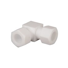 PTFE聚四氟乙烯特氟龙公制管3mm-38mm卡套弯通接头ROKE
