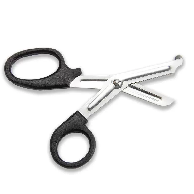 Gauze elastic bandage stainless steel, scissors, travel bag accessory