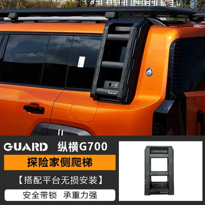 Ladder Mecha Backpack Explorer: Roof rack - climb-ladder