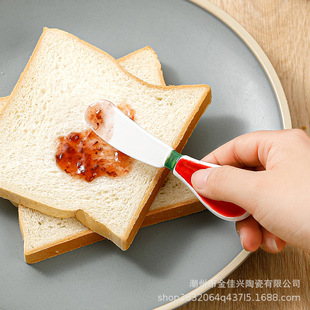 Ceramic butter knife butter knife cake Western butter jam spatula foreign trade multi-functional cheese knife butter knife