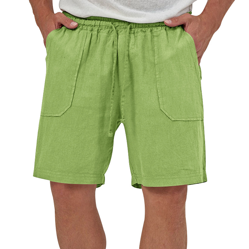 Men's Solid Color Shorts Sets Men's Clothing display picture 7