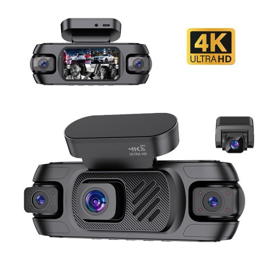 跨境专供超高清4K3寸屏内置GPS大广角超清高端行车记录仪