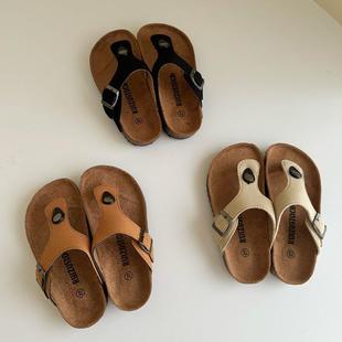 Children's Slippers Sandals Boys Summer Baby Kidsren's Shoes 6 to 12 Years Old Girls Anti-Slip Flip-Flops Family Shoes