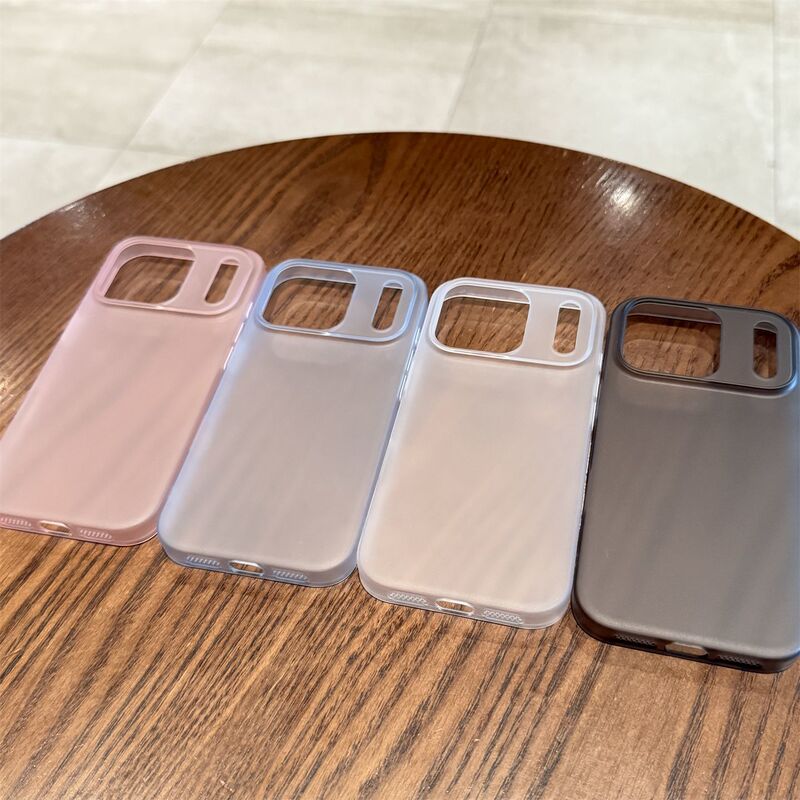 Ultra-Thin Ice Mist Case Suitable for iPhone 17Promax Mobile Phone Case Naked Case Apple 16/15/14 Protective Case
