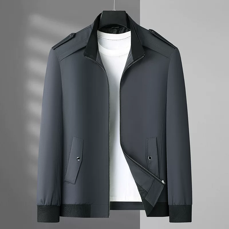 Jacket, universal autumn shirt for leisure, plus size