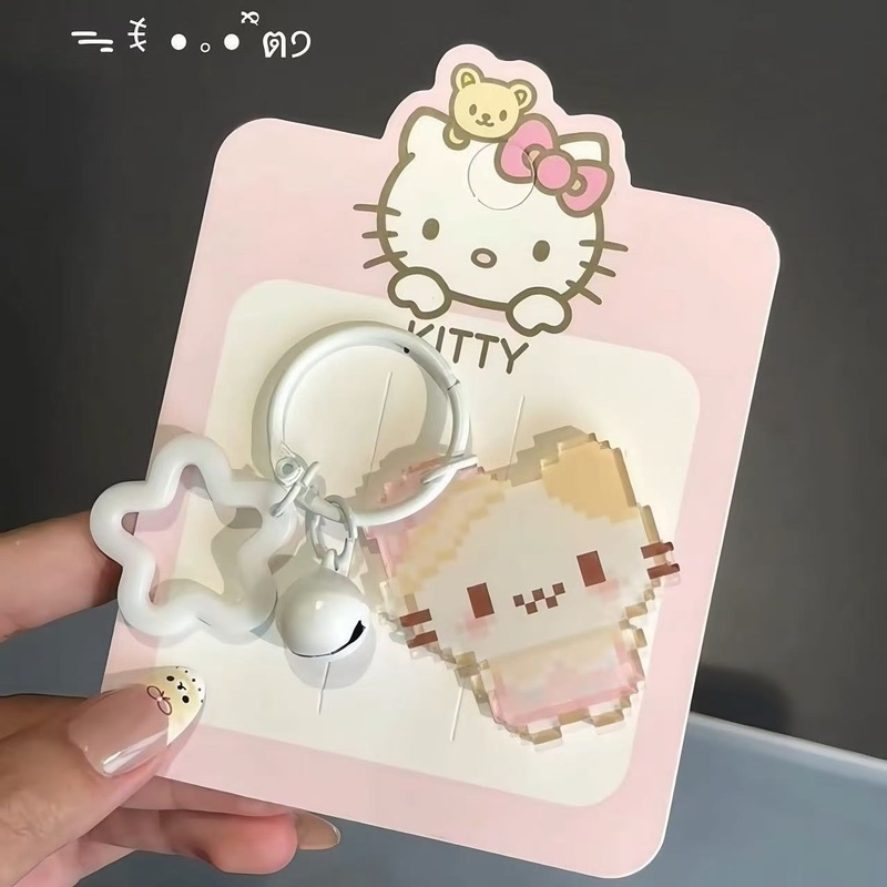 星星印花猫咪笔袋可爱高颜值呼呼学生创意大容量文具收纳猫猫笔袋|undefined
