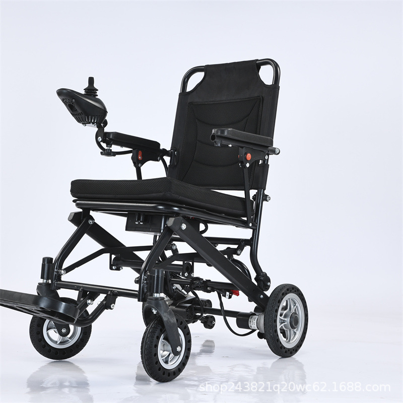 Electric Wheelchair 24V for Disabled and Elderly, Foldable Electric Scooter with Long Battery Life