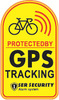 Bike, retroreflective sticker, car protection, anti-theft